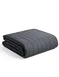 YnM Weighted Blanket (15 lbs, 60''x80'', Queen Size) | 2.0 Heavy Blanket | 100% Cotton Material with Glass Beads