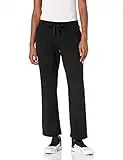 Amazon Essentials Pantalon de survêtement en polaire French Terry (grandes tailles disponibles) Femme, Noir, M