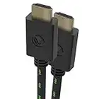 Snakebyte HDMI Cable SX 4K - Xbox Series X HDMI 2.0 Kabel, kompatibel mit 1080p, 3D, 4K@60Hz, UHD-Geräten, geeignet für Xbox, PS5, PS4, NWS, Blu-ray, Monitore, TV-Geräte, 3 m Mesh Kabel, Xbox-Design