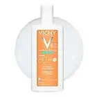 Vichy Face Sunscreen SPF 60, Capital Soleil Ultra Light UV Lotion for All Skin Types, with Broad Spectrum UVA-UVB Protection, Antioxidant, Vitamin E. Travel Size Sunscreen, 40 ml.