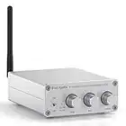 Fosi Audio BT20A-S Amplificador Bluetooth Mini Receptor de Audio estéreo Clase D 2.0 CH Amp para Altavoces pasivos 100W x 2 con Fuente de alimentación de 24V