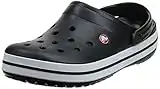 Crocs Crocband, Zuecos Unisex adulto, Negro, 42/43 EU