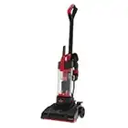 BISSELL CleanView Compact Upright Vacuum, Fits In Dorm Rooms & Apartments, Lightweight with Powerful Suction and Removable Extension Wand, 3508, Red,black