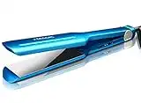 Nano Titanium Hair Straightener, 1.7" Wide Flat Iron for All Hair Types, MCH Straightening Iron for Fast Straightening, Flat Iron Hair Straightener with 5 Temp, Hair Iron with Dual Voltage