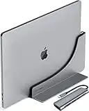 Paquete De Concentrador De Estación De Acoplamiento Vertical Ascrono | Compatible con Apple MacBook Air 2018-2020 Incl. M1 | Incluye Adaptador Multipuerto para Monitor HDMI