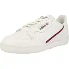 adidas Continental 80, Scarpe da Ginnastica Basse Uomo, Bianco Ftwr White Scarlet Collegiate Navy, 42 EU