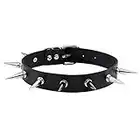 MILAKOO Gothic Choker Damen Nieten Choker Herren Spikes Choker Punk Lederhalskette verstellbar