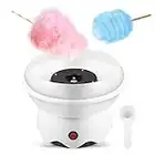 Mini Cotton Candy Machine for Kids, Includes Sugar Scoop, Sticks Cotton Candy Maker for Birthday Party, Gifts, Home Uses