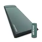 INVOKER 3 Inch UltraThick Self Inflating Lightweight Memory Foam Sleeping Pad Mattress for Camping, Hiking, Travel, and Backpacking, Green