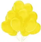 Yellow Balloons Latex Party Balloon - 50 Pack 12 inch Round Helium Balloons for Birthday Wedding Baby Shower Sunflower Honeybee Theme Party Decorations