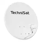 TechniSat TECHNITENNE 60 - Antenne parabolique pour 2 participants (Installation Satellite numérique de 60 cm, kit Complet Comprenant l'antenne avec Support de mât et LNB Twin Universel) Gris Clair