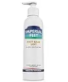 Imperial Feet Balsamo Piedi Morbido - Crema per i Piedi con Miele e Aloe - Idratante - Trattamento Piedi Secchi, Talloni Screpolati - Glicerina, Ginseng, Yogurt - Prodotti di Cura dei Piedi - 150 ml