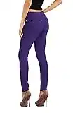 Women's Butt Lift Stretch Denim Jeans P37360SK Purple 13