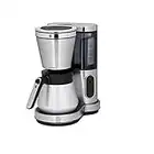 WMF Lumero Cafetera con termo, 8 tazas, depósito de agua extraíble, pantalla táctil, antigoteo, filtro giratorio, apagado automático, 800 W