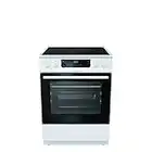 Gorenje ECS 6350 WPA Elektro-Standherd mit Glaskeramik-Kochfeld / 60 cm / 71 Liter / ExtraSteam / ChildLock / GentleClose / Versenkbare Knebel / AquaClean / PerfectGrill / Teleskopauszüge / weiß