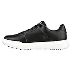 Skechers Men's Drive 5 Arch Fit Spikeless Waterproof Golf Shoe Sneaker, Black/White, 8