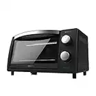 Cecotec Horno de Sobremesa Tostador de 10 L Bake&Toast 1000 Black. 800 W, Multifunción, Temporizador, Temperatura regulable, Puerta de Doble Cristal y Acabados en Acero Inox, Negro