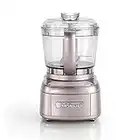 Cuisinart ECH4PE Mini Picadora Eléctrica Multifunción de 900 ml, Cuchillas de acero inoxidable para Picar, Moler, Triturar y Hacer Puré. Potencia 250W, Apto para Lavavajillas, rosa vintage