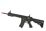 Airgunplace Electric Full/Semi-Auto Airsoft M4 Style Airsoft Gun with Battery and Charger, Black