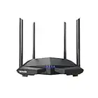 Tenda AC6 Router Wi-Fi AC1200 Dual Band 300 Mbps 2.4 GHz e 867 Mbps 5 GHz, 4 5dBi Antenne, Parental Control, Rete Ospiti