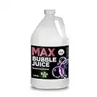 Froggy's Fog MAX Bubble Juice, Strong, Long-Lasting Bubble Solution Creates 10x Bubbles for Bubble Machines, Bubblers, Bubble Toys and Bubble Wands, 1 Gallon