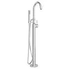 American Standard 2764951.002 One-Handle Freestanding Tub Faucet with Handheld Shower, Polished Chrome