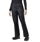 Columbia Pantalon Storm Surge Pluie, Noir, XXXL Femme