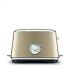 BREVILLE Toaster Select 2 Slice Luxe Royal Champagne