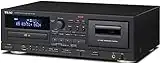 Teac AD-850 Home Audio Cassette and CD Player with USB-Recorder and Karaoke Mic (AD850B)