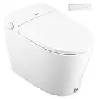 Moen ET900 2-Series Tankless Bidet One Piece Elongated Bidet Toilet with Remote, Auto Flush, and Warm Air Dryer with Temperature Control, White