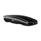 Thule Motion XT XL, Cofre de montaje en techo espacioso y elegante, optimizado para facilitar su uso, Negro brillante, Referencia 629701