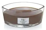 WoodWick Ellipse Scented Candle, Humidor, 16oz | Up to 50 Hours Burn Time