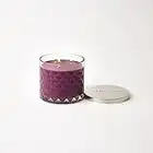 Gold Canyon™ - Pomegranate Scented Candle, Three-Wick, Heritage Diamond-Cut Glass Jar, New & Improved Look 2022