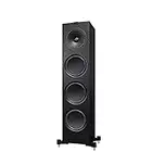 KEF Q950 Par de Altavoces Negros, HiFi | Cine en casa | Altavoces de Suelo | Cajas | Estéreo | Gama Alta | 2,5 vías