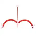 NUOBESTY Cupid Bow Set Cosplay Prop Valentines Day Cupid Costume Fancy Dress Accessory for Women Men Kids Holiday Festival Party Supplies