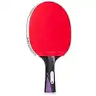 Spindra Ghost Performance Ping Pong Paddle - Expert Table Tennis Racket with Dual Offensive Rubber & Durable Carry Case - Master Your Game & Win More Matches