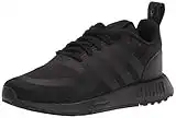 adidas Originals unisex-adult Smooth Runner,Black/Black/Black,6 Big Kid