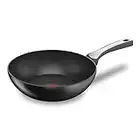 Tefal 28cm Wok Pan, Unlimited ON, Non- Stick Induction, Aluminium, Exclusive