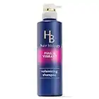 Hair Biology – Volumizing Shampoo with Biotin – Full & Vibrant for fine or thin hair – 12.8 fl oz., Blue and Lavendar