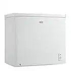BLACK+DECKER 7.0 Cu. Ft. Chest Freezer, Holds up to 245 Lbs. of Frozen Food with Organizer Basket, BCFK706, White