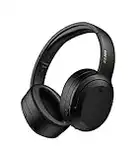 Edifier W820NB Plus Casque Bluetooth Hybride Réduction de Bruit Active, Hi-Res LDAC Audio, Charge Rapide, Casque Supra-auriculaire Wireless Bluetooth 5.2 pour Les Voyages/Maison/Bureau - Noir