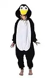 Unisex Halloween Costume Kids Onesie One Piece Cosplay Animal Onesie For Girls Boys(105, Black Penguin)