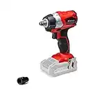 Einhell Professional Akku Schlagschrauber TP-CW 18 Li BL Solo Power X-Change (18 V, 215 Nm, Brushless, Außenvierkant-Aufnahme, Bit-Adapter, LED Licht, ohne Akku)