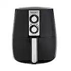 Innoteck 4L Air Fryer - Multifunctional Cooking Equipment - Over Heat Protection - Non Slip Feet - Add Stylish Addition to Your Kitchen - Dishwasher Safe - Modern Piano Black