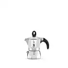 Bialetti Moka Dama Cafetera Italiana Espresso, 1 Taza, Aluminio, Plateado