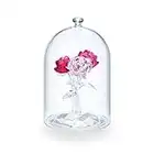 Swarovski Bouquet de Roses en Cristal Transparent 10,5 cm