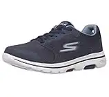 Skechers mens Gowalk 5 Qualify - Athletic Mesh Lace Up Performance Walking Shoe Sneaker, Navy, 10 US