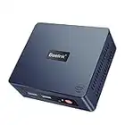 Mini PC, Beelink Mini S Mini Computer 11th Gen Quad-Core N5095(up to 2.9GHz), Desktop Computers 8GB DDR4 RAM 128GB SSD 4K UHD Dual HDMI, 2.4G+5G WiFi Gigabit Ethernet/BT4.0 for Office/Home