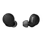 Sony WF-C500 True Wireless Headphones (Up to 20 Hours Battery Life with Charging Case - Compatible with Voice Assistant, Built-in Microphone for Phone Calls, Bluetooth) Black