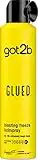 Got2b Glued Hairspray, Blasting Freeze Spray, Strong Hold Hairspray for Up to 72 Hours, Vegan, Silicone Free, 300 ml